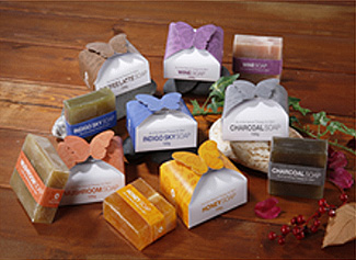 6 kinds of natral Soap