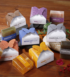 6 kinds of natral Soap